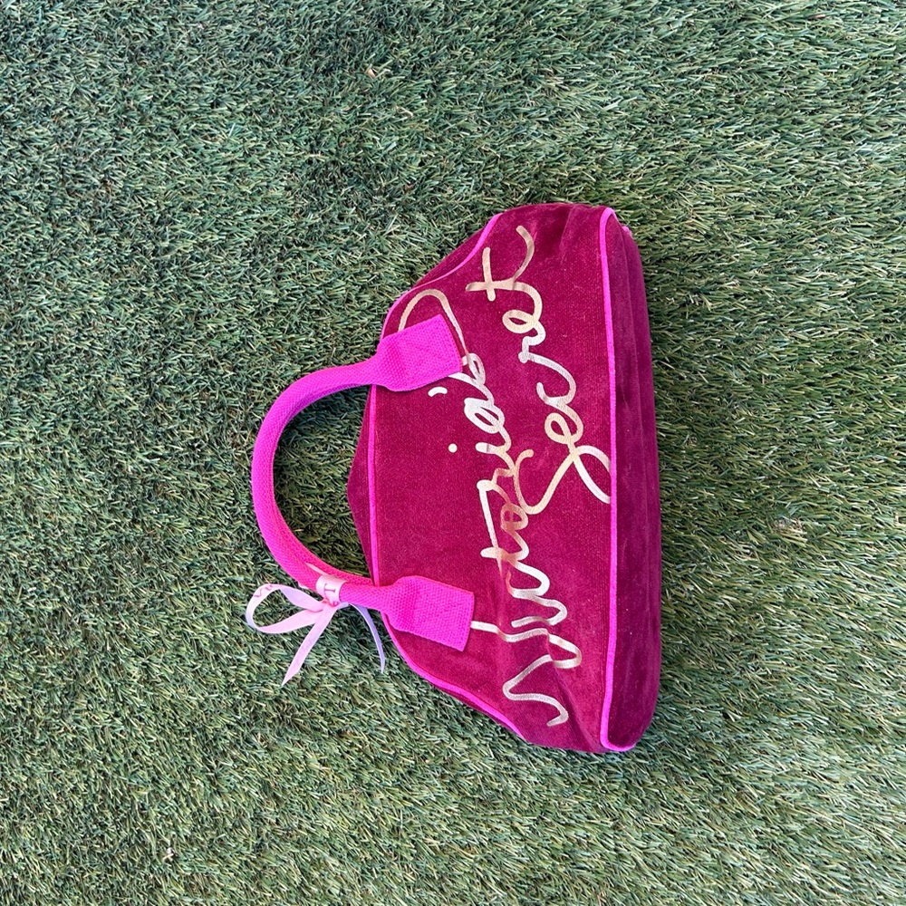 Victoria's Secret Pink Cosmetic Bag Heart-Shaped